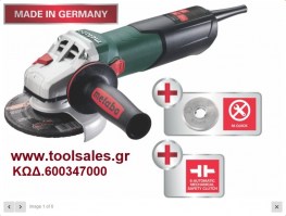 Τροχός γωνιακός 1400 watt METABO WEQ 1400-125